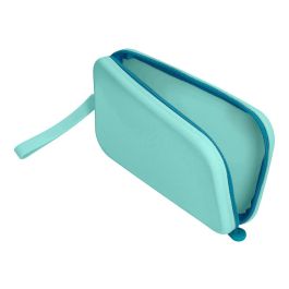 Estuche Portatodo Antartik Tropical Dive Silicona Soft Rectangular 190x120x25 mm Menta