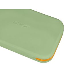 Estuche Portatodo Antartik Tropical Dive Silicona Soft Rectangular 190x120x25 mm Verde Militar