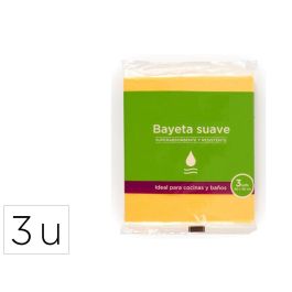 Bayetas Amarilla Suave 40x36 Suave Amarillo -Pack 3U- Precio: 0.88999977. SKU: B1CKN2KHEM