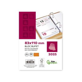 Bloc Bufete Liderpapel 2025 80x110 mm Papel 80 gr Texto En Catalan Precio: 2.2990000968. SKU: B1FZ6RYXDH