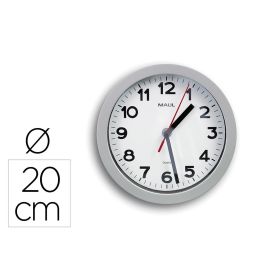 Reloj Maul Step De Pared Redondo 20 cm Diametro Electrico Color Plata Precio: 18.79000046. SKU: B1G6JN2H2W