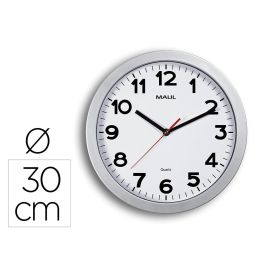 Reloj Maul Step De Pared Redondo 30 cm Diametro Electrico Color Plata Precio: 19.79000012. SKU: B139B2ZQQN