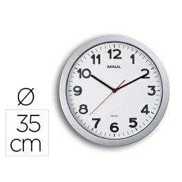 Reloj Maul Step De Pared Redondo 35 cm Diametro Electrico Color Plata Precio: 24.78999963. SKU: B1E2F4DG2R