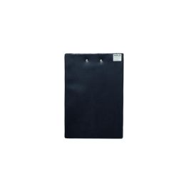 Portanotas Maul Din A5 Carton Plastificado Pvc Con Pinza Color Negro