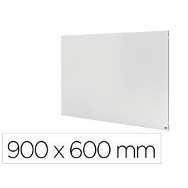 Pizarra Blanca Nobo Infinity Sin Marco Acero Lacado Magnetico 900x600 mm