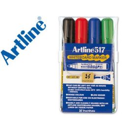 Rotulador Artline Pizarra Ek-517-4 Punta Redonda 2 mm Bolsa De 4 Rotuladores