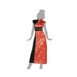 Disfraz China Mujer Adulto Vestido Rojo