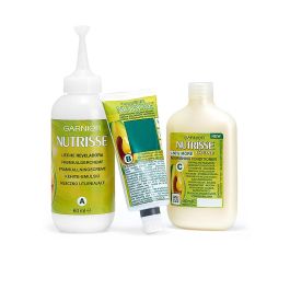 Garnier Nutrisse #3/30 Tinte Capilar Crème Castaño Oscuro. Con 3 Aceites Nutritivos y Cobertura Total de Canas. 3 U.