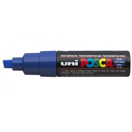 Posca Marcador Pc-8K No Permanente Punta Biselada 8.0 mm Azul Precio: 4.58999948. SKU: BIX148866000