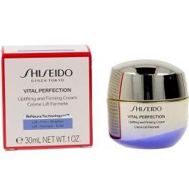 Shiseido Vital Perfection Uplifting & Firming Cream Antiarrugas, Antiedad y Reafirmante Facial de Día para Todo Tipo de Pieles 30 ml