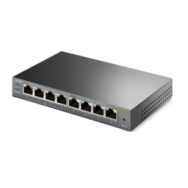 TP-LINK TL-SG108PE No administrado Gigabit Ethernet (10/100/1000) Energía sobre Ethernet (PoE) Negro