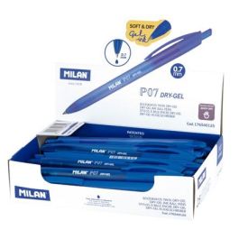 Milan Bolígrafo P07 Dry-Gel Retráctil Tinta Azul Caja Expositora -25U- Precio: 20.78999978. SKU: B1HDRCXAXM