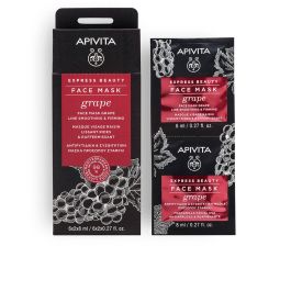 Express beauty mascarilla facial antiarrugas con uva 2 x 8 ml