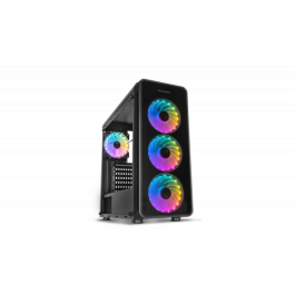 Caja Semitorre ATX Nox NXHUMMERTGM LED RGB Negro Precio: 68.88999964. SKU: B1ABZ9RWL5
