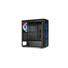 Caja Semitorre ATX Nox NXHUMMERTGM LED RGB Negro