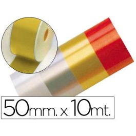 Cinta Fantasia 10 Mt X 50 mm Oro 6 unidades Precio: 11.49999972. SKU: B1F5KBZ4VG