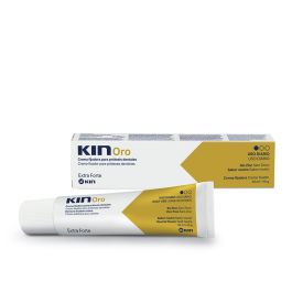 Crema Fijadora Prótesis Dental Kin Kin Oro 40 ml Extrafuerte Precio: 6.50000021. SKU: B18GT5G44X