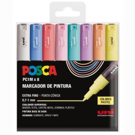 Posca Estuche Basic Pc-1M-8C No Permanente Punta Fina 0.9 mm-1.3 mm C-Surtidos Pastel -8U- Precio: 18.58999956. SKU: B1HEVWFA79