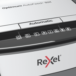 Trituradora de Papel Rexel Optimum AutoFeed 50X 20 L