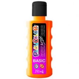 Playcolor pintura acrylic basic botella 250 ml naranja Precio: 3.95000023. SKU: B18RY5CCQY
