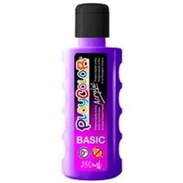 Playcolor pintura acrylic basic botella 250 ml violeta Precio: 3.95000023. SKU: B14G8BYL56