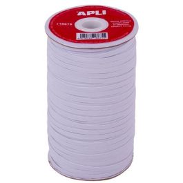 Apli bobina de cuerda elástica plana 5mmx100m blanco Precio: 6.95000042. SKU: B15W9BWCW6
