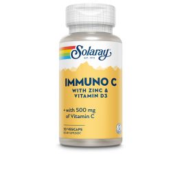 SOLARAY Immuno C +D3+Zn 30Vcap. Vitaminas para el Sistema Inmune con Ácido Ascórbico y Colecalciferol Precio: 16.7899996. SKU: B1HKZG2GRA