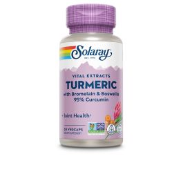 SOLARAY Cúrcuma Bromelaína Boswellia 60 Cápsulas Veganas - Mantenimiento Articular Precio: 33.4999995. SKU: B159EXE4A3