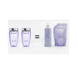 Kerastase Blond Absolu Champú Hidratante Bain Lumière para Cabello Rubio 500 ml Kerastase Blond Absolu Champú Hidratante Bain Lumière para Cabello Rubio 500 ml