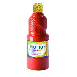Giotto Témpera Escolar Lavable Rojo Escarlata Botella 500 mL Precio: 3.58999982. SKU: B1AZAQK842