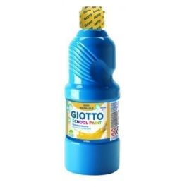 Giotto Témpera escolar lavable azul cyan botella 500 ml Precio: 3.95000023. SKU: B14TQG425Z