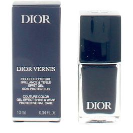 Dior #902 VERNIS Esmalte de Uñas Laca de Uñas Efecto Gel, Brillo 3D y Larga Duración - Tono Azul Ultra Pigmentado 10 ml