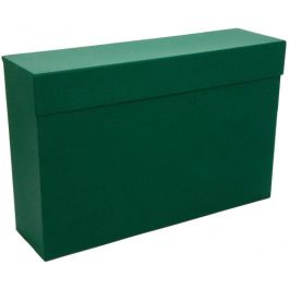 Mariola Caja de transferencia cartón forrado con tela geltex folio verde Precio: 8.4579. SKU: B1DRCS6WRP