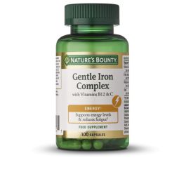 Hierro gentle complex con vitamina C & b12 100 cápsulas Precio: 9.9545457. SKU: B1KFHH4ND3