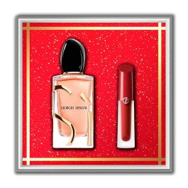 Giorgio Armani SÌ INTENSE EDP Recargable 100ml Cofre de Regalo para Mujer: Set Perfume y Pintalabios (2 pz) Giorgio Armani SÌ INTENSE EDP Recargable 100ml Cofre de Regalo para Mujer: Set Perfume y Pintalabios (2 pz)
