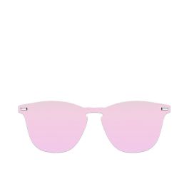 Northweek WALL PHANTOM BLACK Gafas de Sol Polarizadas UV400 Unisex para Adultos - Montura Policarbonato Negro - Cristal Rose Gold