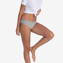 Platanomelón Braguitas Menstruales KIWITAS CLASSIC SPORTY Flujo Abundante 50ml Antibacterianas Anti-Olor Algodón Orgánico Gris Talla S Platanomelón Braguitas Menstruales KIWITAS CLASSIC SPORTY Flujo Abundante 50ml Antibacterianas Anti-Olor Algodón Orgánico Gris Talla S