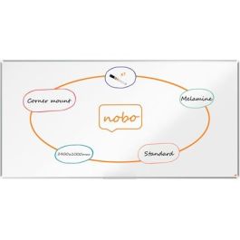 Pizarra Blanca Nobo Premium Plus Melamina 2400x1200 mm Precio: 185.79000055. SKU: B13XNGY63Z