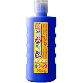 Playcolor témpera líquida basic botella 250 ml azul oscuro Precio: 2.95000057. SKU: B1B5JN3QQ8