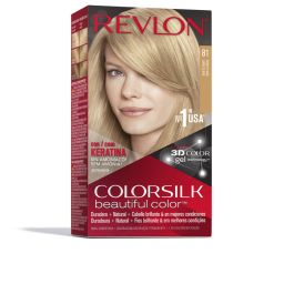Tinte Permanente Revlon Colorsilk Sin amoniaco Nº 81 Rubio ultra claro brillante Precio: 3.95000023. SKU: B14WJ2B343