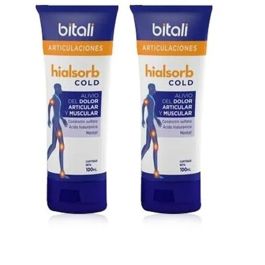 Hialsorb cold crema para el dolor muscular pack 2 x 100 ml Precio: 23.94999948. SKU: B1DF65V7B4