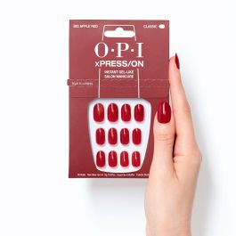 Opi Xpress/on uñas artificiales tonos icónicos #big apple red 30 u