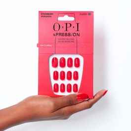 Opi Xpress/on uñas artificiales tonos icónicos #strawberry margarita 30 u