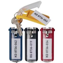 DURABLE Llavero Key Clip negro 6 unidades Precio: 19.49999942. SKU: B13WXYFBWP