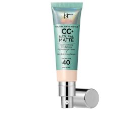 Cc+ natural matte base de maquillaje en crema SPF40 #fair porcelaine 32 ml