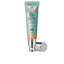 Cc+ natural matte base de maquillaje en crema SPF40 #medium tan 32 ml