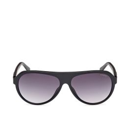 Guess GU00125 02B Gafas de Sol de Hombre Diseño Aviador Clásico Montura Negra Mate Lentes Gris Degradado 60mm Precio: 89.88999976. SKU: B1JVRP3CHH