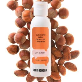 Platanomelón Lubricante de Sabores Base Agua Cacao Avellanas 50 ml Compatible Juguetes/Preservativos, Hidratante, Vegano y Testado Dermatológicamente.