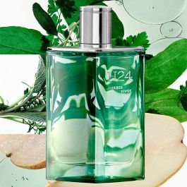 Hermès H24 HERBES VIVES Eau de Parfum Recargable Vaporizador para Hombre, Notas de Hierbas Frescas y Pera, 100 ml