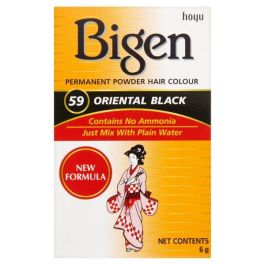 Tinte Permanente Bigen 59 Oriental En polvo Negro (6 g) Precio: 6.50000021. SKU: S4255074